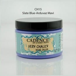 Вінтажна акриловая фарба Cadence Very Chalky Home Decor, №15 Лавандово-блакитний, 150 мл
