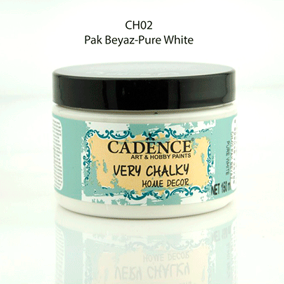 Акриловая краска Very Chalky Home Decor, 150 мл, натуральный белый