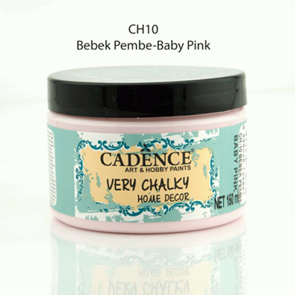 Вінтажна акриловая фарба Cadence Very Chalky Home Decor, №10 Ніжно рожевий, 150 мл