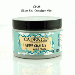 Вінтажна акриловая фарба Cadence Very Chalky Home Decor, №25 Жовтневий туман, 150 мл