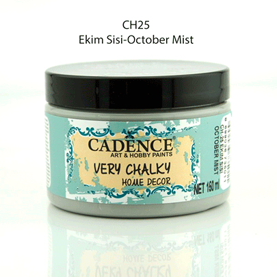 Акриловая краска Very Chalky Home Decor, 150 мл, октябрьский туман