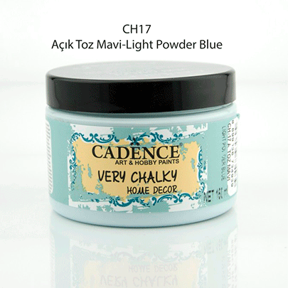 Акриловая краска Very Chalky Home Decor, 150 мл, пудровый голубой