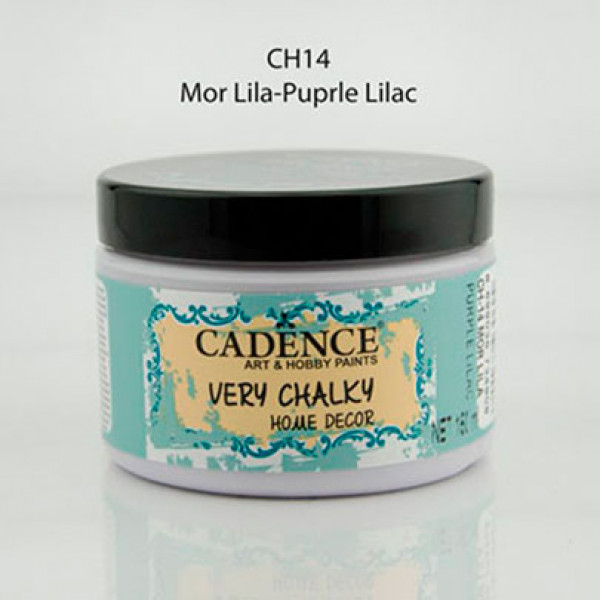 Вінтажна акриловая фарба Cadence Very Chalky Home Decor, №14 Пурпурний, 150 мл
