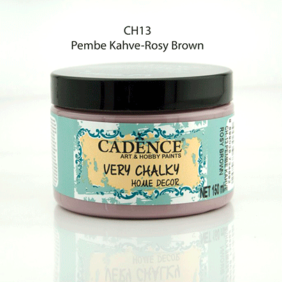 Акриловая краска Very Chalky Home Decor, 150 мл, розово-коричневый