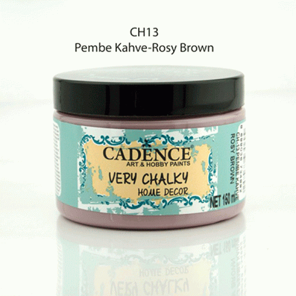 Вінтажна акриловая фарба Cadence Very Chalky Home Decor, №13 Рожево-коричневий, 150 мл