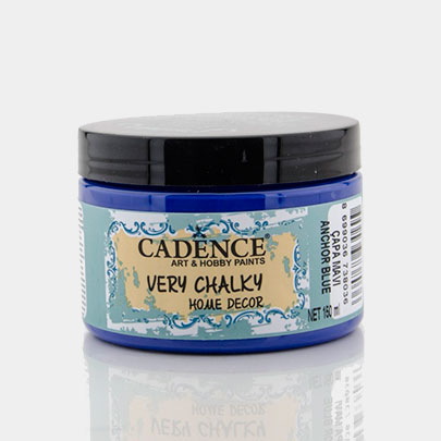 Акриловая краска Very Chalky Home Decor, 150 мл, синий якорь