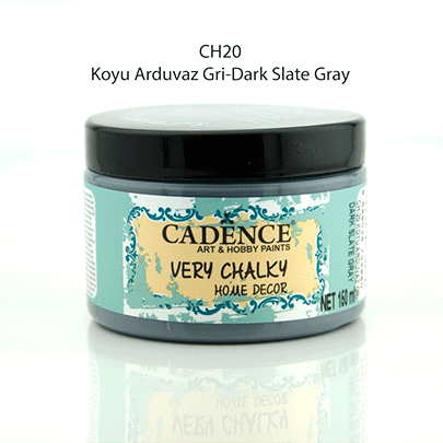 Акриловая краска Very Chalky Home Decor, 150 мл, стальной серый