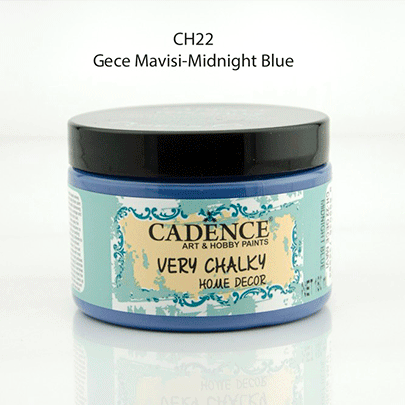 Акриловая краска Very Chalky Home Decor, 150 мл, темно-синий
