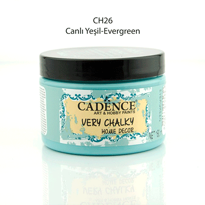 Акриловая краска Very Chalky Home Decor, 150 мл, вечно-зеленый