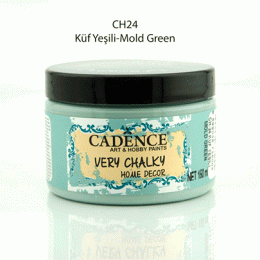 Вінтажна акриловая фарба Cadence Very Chalky Home Decor, №24 Зелена пліснява, 150 мл