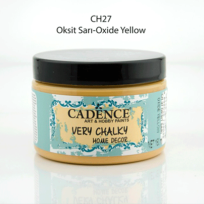 Акриловая краска Very Chalky Home Decor, 150 мл, желтый оксид