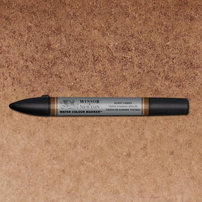 Акварельный маркер Winsor&Newton, № 076 Умбра жженая
