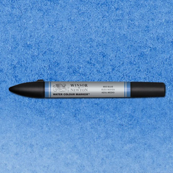Акварельный маркер Winsor&Newton, №  401 Средний синий