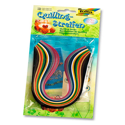 Бумага для квиллинга Folia Quilling Papers, 280 полосок