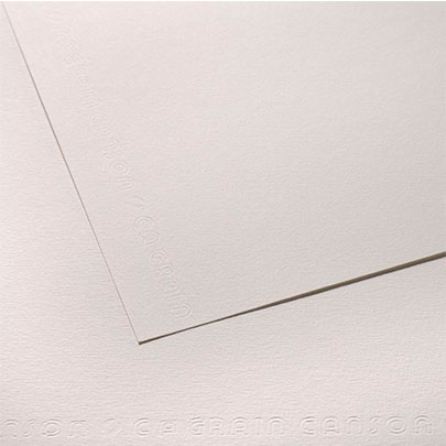 Бумага для рисунка Canson C GRAIN, 224 г/кв.м, 50 x 65 м, белая, среднезернистая