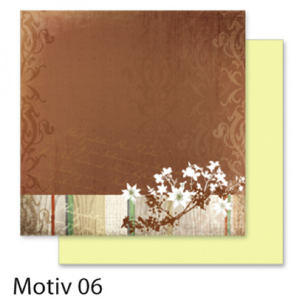 Папір для скрапбукінгу Design Papers "Autumn" 190г, 30.5x30.5см, №406