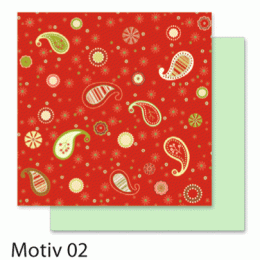 Бумага для скрапбукинга Design Papers "Christmas" 190г, 30.5x30.5см, №502 Бумага для скрапбукинга Design Papers "Christmas" 190г, 30.5x30.5см, №502