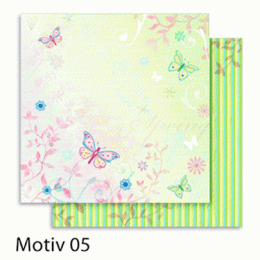 Бумага для скрапбукинга Design Papers "Flowers" 190г, 30.5x30.5см, №105 Бумага для скрапбукинга Design Papers "Flowers" 190г, 30.5x30.5см, №105