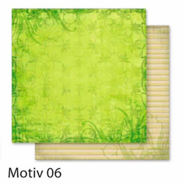 Папір для скрапбукінгу Design Papers "Flowers" 190г, 30.5x30.5см, №106