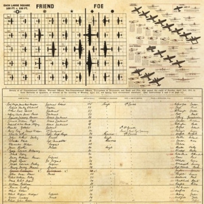 Бумага для скрапбукинга,  Scrapberrys, 30.5х30.5 см, 180 гр/м. Точка невозврата. Воздушная атака