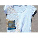 Краска для ткани металлик Cadence Dora Textil Metallic Fabric Paint, 50 мл., серебро