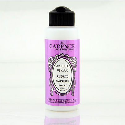 Лак акриловый глянцевый Cadence Water Based Varnish