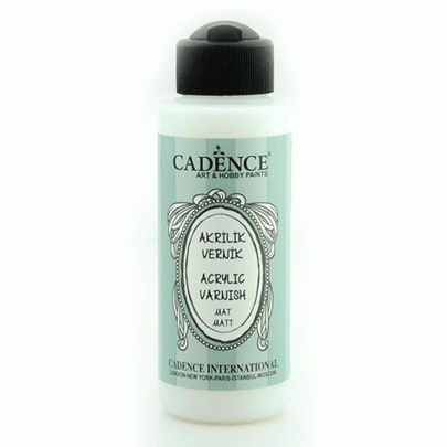 Лак акриловый матовый Cadence Water Based Varnish
