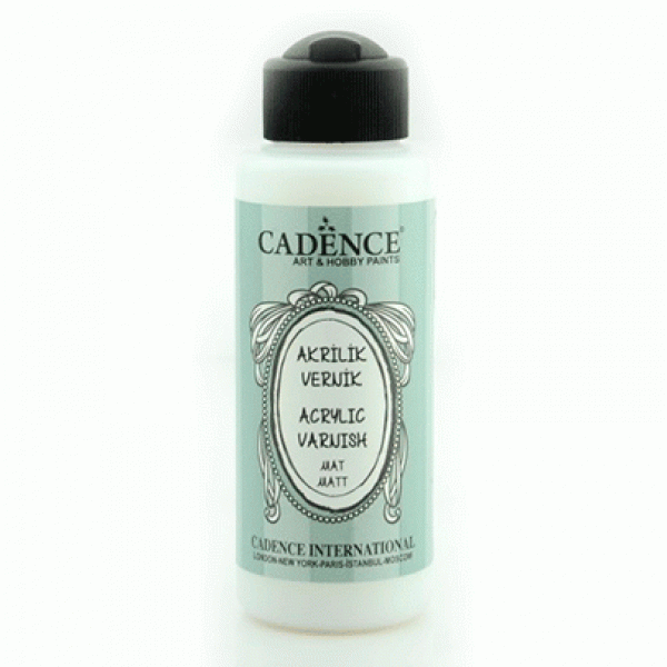 Лак акриловий матовий Cadence Water Based Varnish, 120 мл