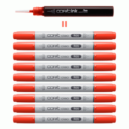 Чорнило для заправки маркерів Copic, Copic Ink BG-07 Синя нафта (Petroleum blue), 12 мл