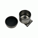 Масленка одинарная D.K.Art & Craft, металлическая с крышкой (3,6х2,0 см)