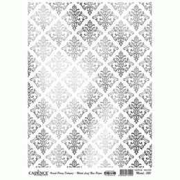 Декупажные карты с серебрением на рисовой бумаге, Cadence Metel Leaf Background Rice Paper Decoupage, А3, №020 Серебро Декупажные карты с серебрением на рисовой бумаге, Cadence Metel Leaf Background Rice Paper Decoupage, А3, №020 Серебро