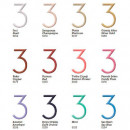 Контур металлический Dora 3D, 25 мл, красный