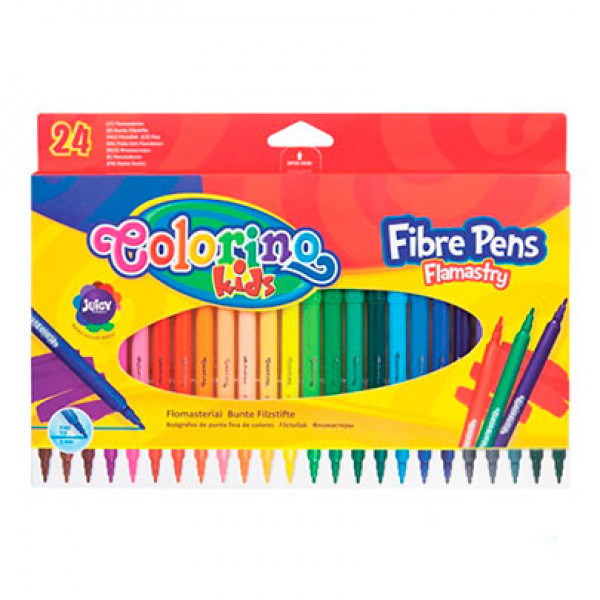 Фломастери Colorino, 24 кол. 1мм