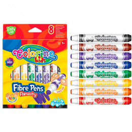 Фломастери змиваються Colorino, 8 кол.