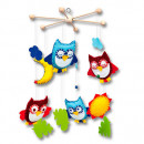 Набор для создания мобилей Decorative Diy Mobiles Owls, совы