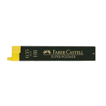 Грифель Faber Castell Super-Polymer, 0.3 мм HB