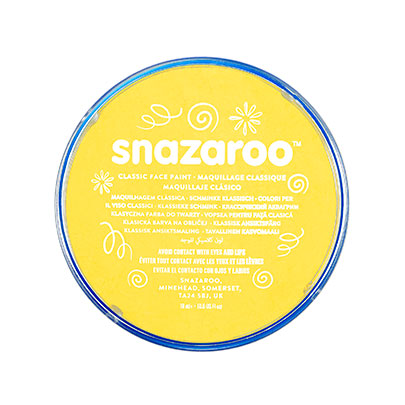 Грим для лица и тела Snazaroo Classic, 18 мл, №222 Желтый