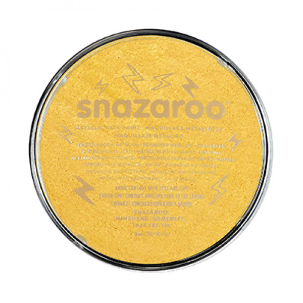 Грим для обличчя і тіла Snazaroo Metallic, 18 мл, Золотий