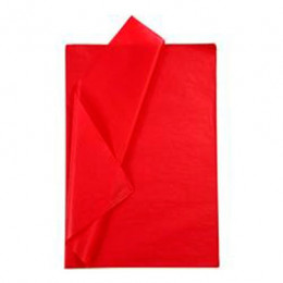 Калька кольорова Coloured tracing paper, 200г / кв.м, 50х65, Яскраво-червоний