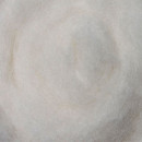 Кардочесанная шерсть, 25 гр., белый натуральный