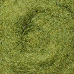 Кардочесана вовна, 25 гр., Бежево-зелена