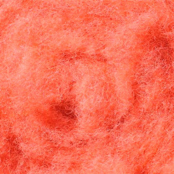 Кардочесана вовна, 25 гр., Бордо