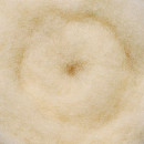 Кардочесанная шерсть, 25 гр., молочный