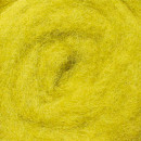 Кардочесанная шерсть, 25 гр., желто-зелёный