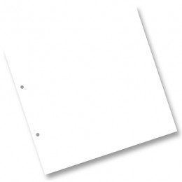 Картон для альбому Ring binder dividers 300 гр, 21,5x22,5 cм (20), №00 White (Білий) Картон для альбому Ring binder dividers 300 гр, 21,5x22,5 cм (20), №00 White (Білий)