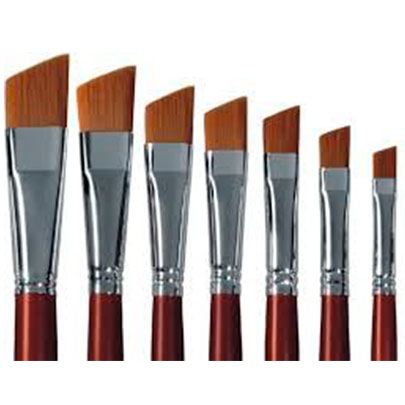 Кисть косая, синтетика, Masterkisti