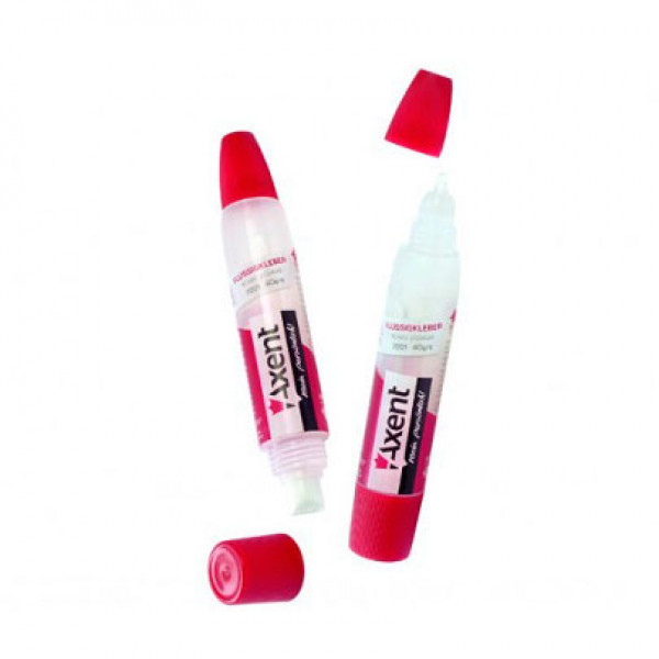 Клей рідкий Axent, 2 аплікатора, 40г.