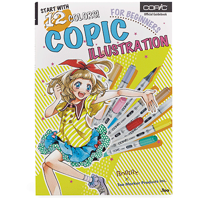 Книга для начинающих Copic Book Illustration Beginners
