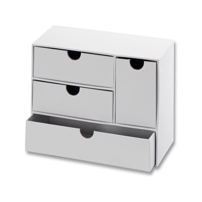 Комодик картонный большой Folia Chest wide, 21х9,5х16 см