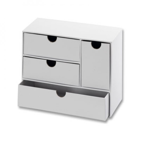 Комод картонний великий Folia Chest wide, 21х9,5х16 см